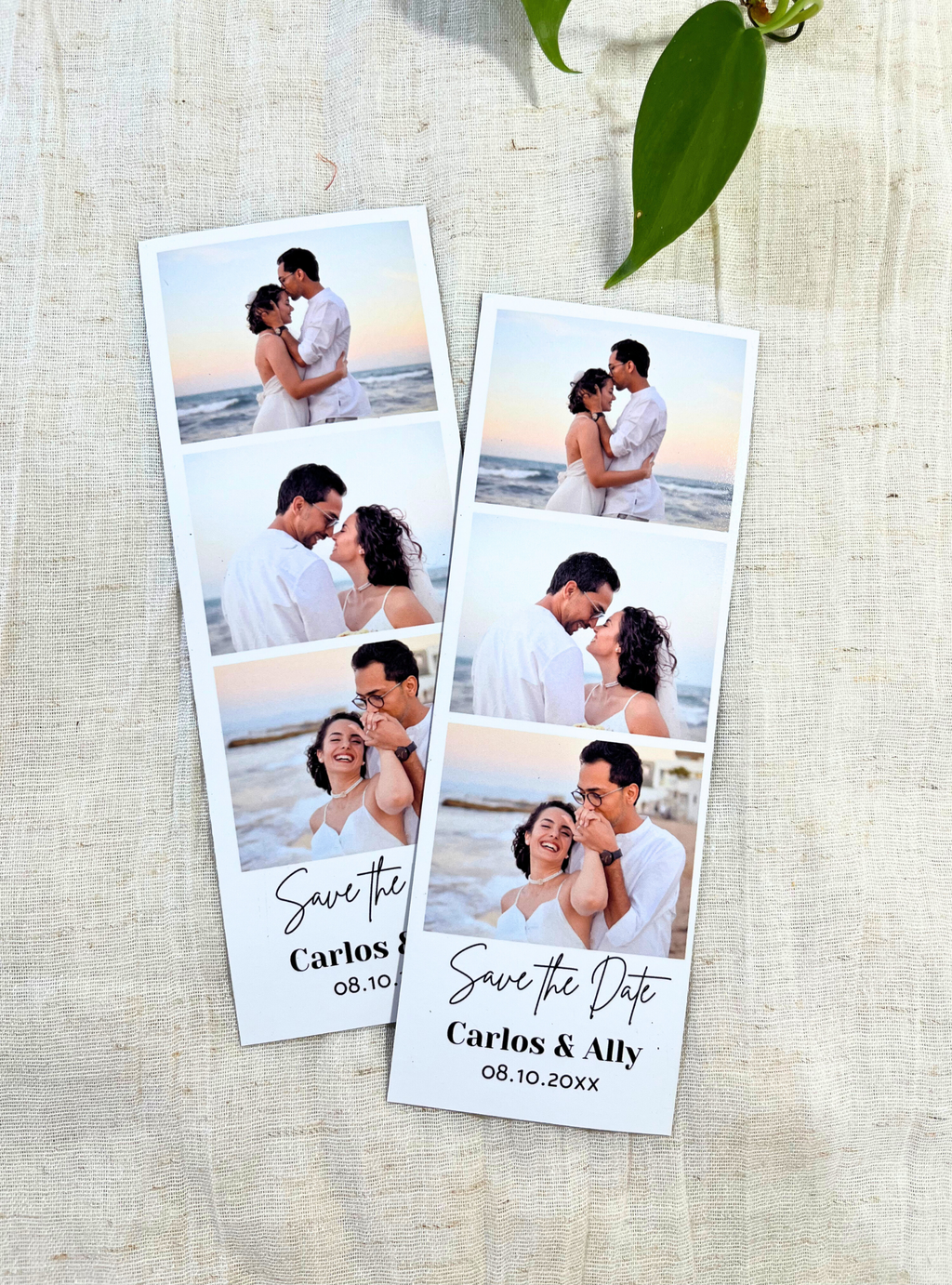 Save The Date Photo Strip Magnet